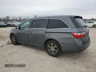 2012 Honda Odyssey EX with VIN 5FNRL5H48CB085176, listed as a Copart auction lot 45870305 with 159,009 mi miles and Salvage Title. Bid and sale history available at DreamBid. Image 2.
