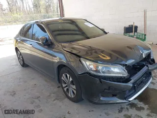 2014 Honda Accord Sedan LX with VIN 1HGCR2F38EA092218, listed as a IAAI auction lot 41969474 with 145,913 mi miles. Bid and sale history available at carsss.com. Image 1.