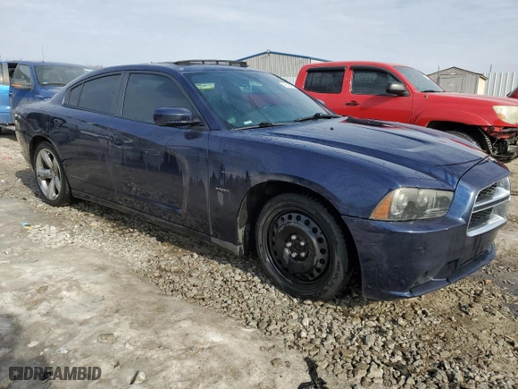 2014 Dodge Charger RT Plus with VIN 2C3CDXCT1EH256560, listed as a Copart auction lot 42019805 with 133,745 mi miles and Salvage Title. Bid and sale history available at carsss.com. Image 4.