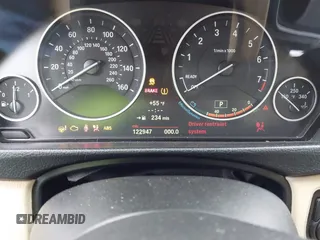 2013 BMW 3 Series 328i with VIN WBA3C1G58DNR45828, listed as a IAAI auction lot 41920757 with 122,947 mi miles. Bid and sale history available at carsss.com. Image 7.