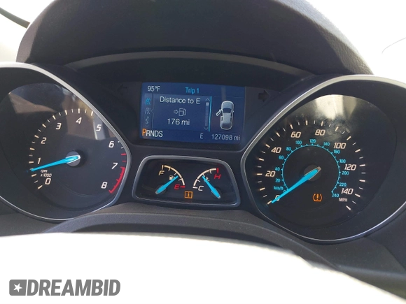 2015 Ford Escape SE with VIN 1FMCU0G7XFUA52818, listed as a IAAI auction lot 41679303 with 127,098 mi miles. Bid and sale history available at carsss.com. Image 7.