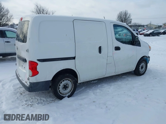 2013 Nissan NV200 SV with VIN 3N6CM0KNXDK690801, listed as a IAAI auction lot 41312543 with 114,786 mi miles and . Bid and sale history available at DreamBid. Image 4.