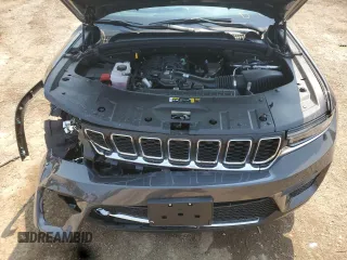 2025 Jeep Grand Cherokee Altitude X z VIN 1C4RJHAG9SC304850, wystawiony jako Copart lot #59705785 z przebiegiem 484 mil mil oraz Szkoda całkowita • Salvage title. Historia ofert i sprzedaży dostępna na DreamBid. Obrazek 11.