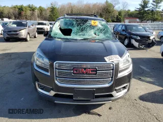 2014 GMC Acadia Denali z VIN 1GKKVTKD8EJ269283, wystawiony jako Copart lot #54201065 z przebiegiem Nie podano mil oraz Szkoda całkowita • Salvage title. Historia ofert i sprzedaży dostępna na DreamBid. Obrazek 5.