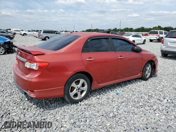 2011 Toyota Corolla L with VIN 2T1BU4EE0BC749964, listed as a Copart auction lot 54199025 with 212,985 mi miles and Clean Title. Bid and sale history available at carsss.com. Image 3.