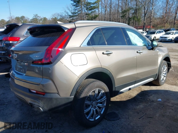 2020 Cadillac XT4 AWD Premium Luxury with VIN 1GYFZDR43LF095467, listed as a IAAI auction lot 41256992 with 21,418 mi miles and . Bid and sale history available at DreamBid. Image 4.
