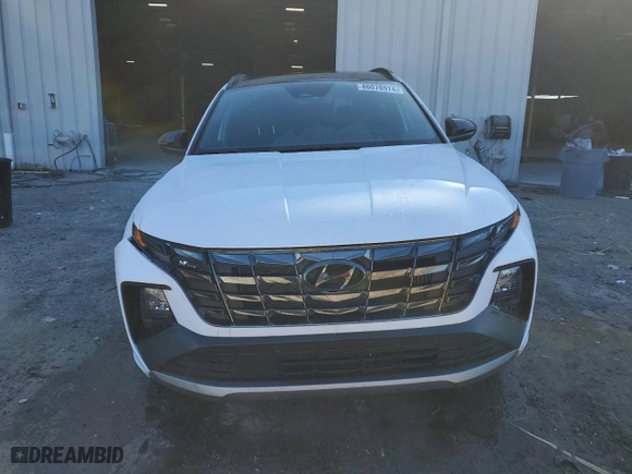 2024 Hyundai Tucson Hybrid N Line with VIN KM8JFCD1XRU145474, listed as a Copart auction lot 86078974 with 5,698 mi miles and Salvage Title. Bid and sale history available at carsss.com. Image 5.