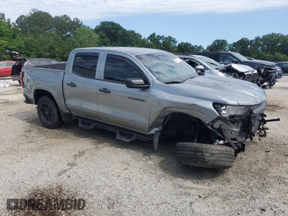 2023 Chevrolet Colorado 2WD Work Truck z VIN 1GCPSBEK8P1141644, wystawiony jako Copart lot #57038405 z przebiegiem 33 911 mil mil oraz Czysty tytuł • Clean title. Historia ofert i sprzedaży dostępna na DreamBid. Obrazek 4.