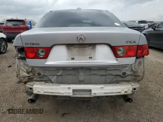 2006 Acura TSX Navi with VIN JH4CL96976C034263, listed as a Copart auction lot 47237645 with 0 mi miles and Salvage Title. Bid and sale history available at carsss.com. Image 6.
