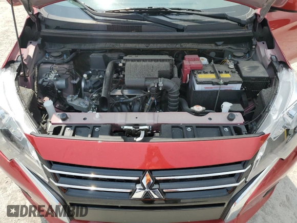 2024 Mitsubishi Mirage ES z VIN ML32AUHJ4RH028833, wystawiony jako Copart lot #59526975 z przebiegiem 7 928 mil mil oraz Czysty tytuł • Clean title. Historia ofert i sprzedaży dostępna na DreamBid. Obrazek 11.