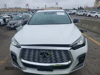 2024 Infiniti QX55 Luxe with VIN 3PCAJ5JR1RF110064, listed as a IAAI auction lot 41562972 with 4,163 mi miles and . Bid and sale history available at DreamBid. Image 13.
