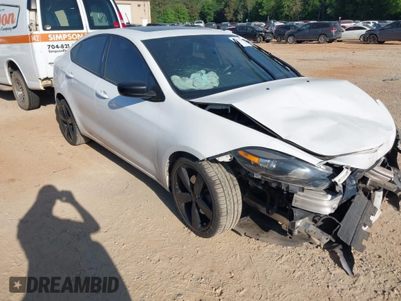 2015 Dodge Dart SXT with VIN 1C3CDFBB3FD223836, listed as a IAAI auction lot 42177797 with 109,454 mi miles and . Bid and sale history available at DreamBid. Image 1.