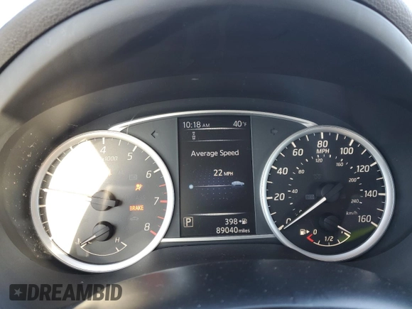 2018 Nissan Sentra SV with VIN 3N1AB7AP0JY250691, listed as a Copart auction lot 45577355 with 89,040 mi miles and Salvage Title. Bid and sale history available at carsss.com. Image 9.