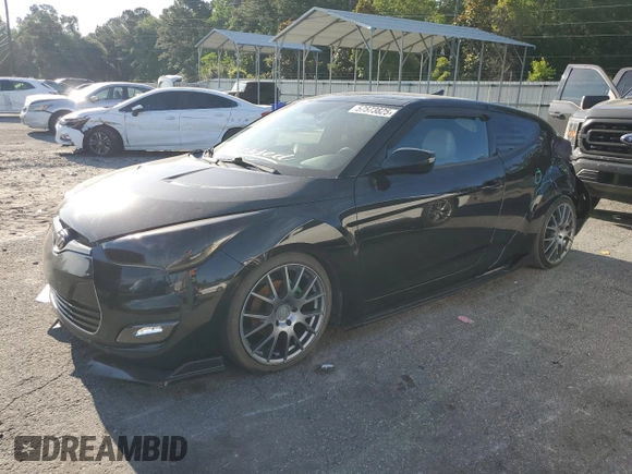 2012 Hyundai Veloster w/Gray Int с VIN KMHTC6AD6CU069051, выставлен на аукционе Copart как лот 57573825 с пробегом 19 222 миль миль и Списание • Salvage title. История ставок и продаж доступна на DreamBid. Изображение 1.