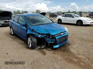 2013 Ford Focus SE with VIN 1FADP3F23DL208259, listed as a Copart auction lot 62009465 with 218,363 mi miles and Salvage title. Bid and sale history available at DreamBid. Image 13.