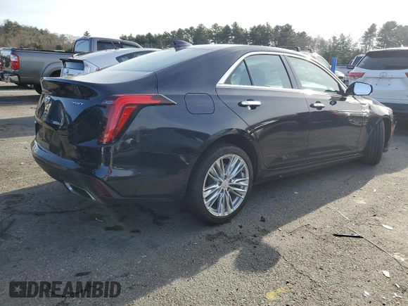 2021 Cadillac CT4 Premium Luxury z VIN 1G6DF5RK9M0124813, wystawiony jako Copart lot #83471654 z przebiegiem Nie podano mil oraz Szkoda całkowita • Salvage title. Historia ofert i sprzedaży dostępna na DreamBid. Obrazek 3.