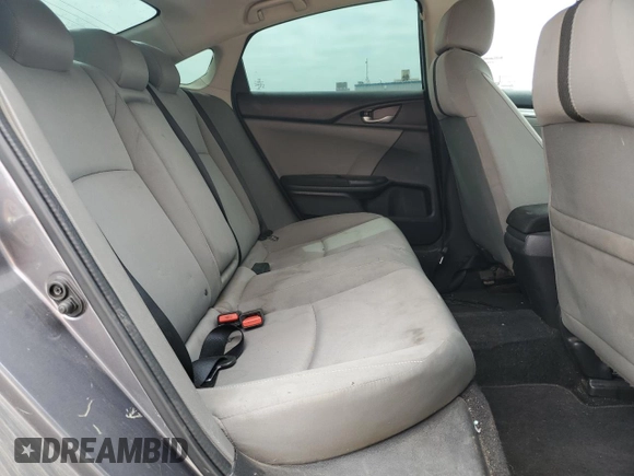 2017 Honda Civic Sedan EX-T with VIN 2HGFC1F37HH635251, listed as a Copart auction lot 52989145 with 127,679 mi miles and Clean Title. Bid and sale history available at carsss.com. Image 10.