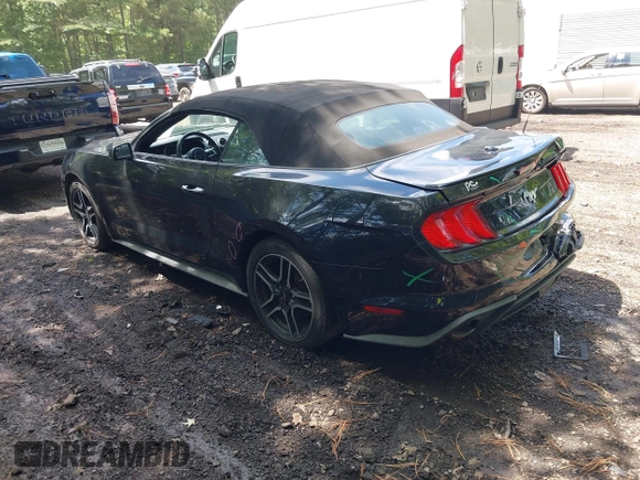 2018 Ford Mustang EcoBoost Premium z VIN 1FATP8UH4J5117856, wystawiony jako IAAI lot #42675106 z przebiegiem 110 587 mil mil oraz . Historia ofert i sprzedaży dostępna na DreamBid. Obrazek 3.
