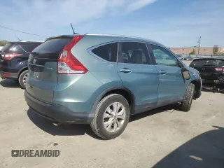 2012 Honda CR-V EX-L with VIN 2HKRM4H74CH608390, listed as a Copart auction lot 54158905 with 114,495 mi miles and Salvage Title. Bid and sale history available at DreamBid. Image 3.