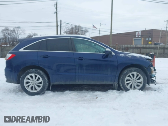 2016 Acura RDX Technology with VIN 5J8TB3H50GL008893, listed as a IAAI auction lot 41613475 with 124,730 mi miles and . Bid and sale history available at DreamBid. Image 13.