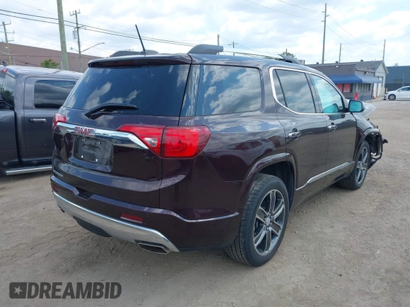 2017 GMC Acadia Denali with VIN 1GKKNPLS6HZ311086, listed as a IAAI auction lot 42440540 with 49,948 mi miles and . Bid and sale history available at DreamBid. Image 4.