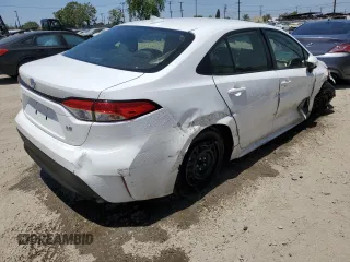 2024 Toyota Corolla LE z VIN JTDB4MEE3R3022112, wystawiony jako Copart lot #57674255 z przebiegiem 21 333 mil mil oraz Szkoda całkowita • Salvage title. Historia ofert i sprzedaży dostępna na DreamBid. Obrazek 3.