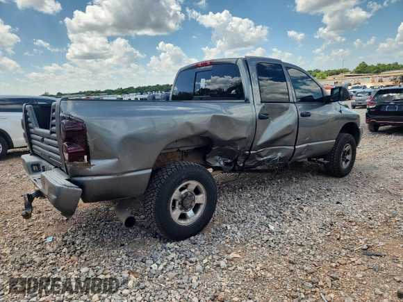 2007 Dodge 2500 SLT with VIN 3D7KS28A37G856156, listed as a Copart auction lot 63818225 with 371,510 mi miles and Salvage title. Bid and sale history available at DreamBid. Image 3.