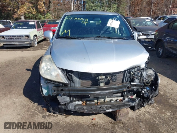 2009 Nissan Versa 1.8 S with VIN 3N1BC13E99L378222, listed as a IAAI auction lot 40774448 with 75,931 mi miles. Bid and sale history available at carsss.com. Image 12.