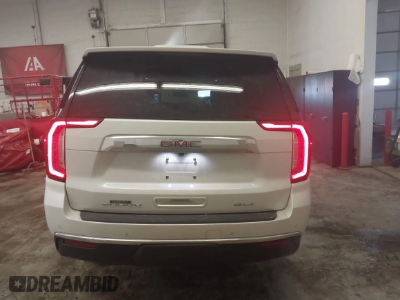 2021 GMC Yukon XL SLT with VIN 1GKS2GKD1MR421646, listed as a IAAI auction lot 41453288 with 48,855 mi miles. Bid and sale history available at carsss.com. Image 16.