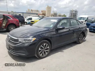 2023 Volkswagen Jetta S with VIN 3VW5M7BU3PM041925, listed as a Copart auction lot 57807805 with 16,730 mi miles and Salvage title. Bid and sale history available at DreamBid. Image 1.