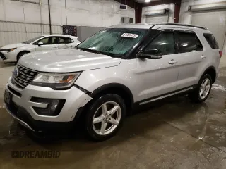 2016 Ford Explorer XLT with VIN 1FM5K8D85GGB53405, listed as a Copart auction lot 51350475 with 145,241 mi miles and Salvage Title. Bid and sale history available at carsss.com. Image 1.