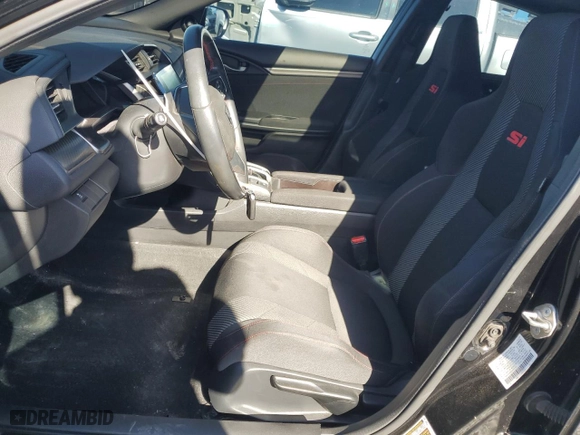 2018 Honda Civic Si Sedan with VIN 2HGFC1E59JH701551, listed as a Copart auction lot 82539684 with 63,833 mi miles and Clean Title. Bid and sale history available at carsss.com. Image 7.