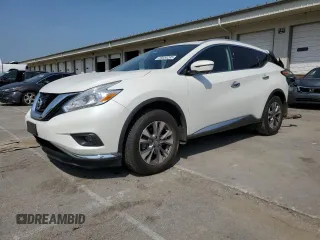 2017 Nissan Murano SL z VIN 5N1AZ2MH1HN161604, wystawiony jako Copart lot #59550295 z przebiegiem 72 351 mil mil oraz Szkoda całkowita • Salvage title. Historia ofert i sprzedaży dostępna na DreamBid. Obrazek 1.