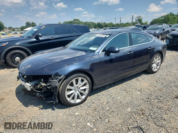 2016 Audi A7 z VIN WAU2MBFC1GN018267, wystawiony jako Copart lot #62498205 z przebiegiem 43 072 mil mil oraz Szkoda całkowita • Salvage title. Historia ofert i sprzedaży dostępna na DreamBid. Obrazek 1.