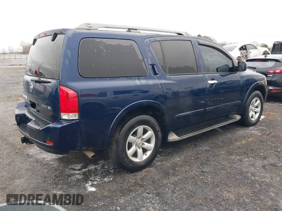 2010 Nissan Armada Titanium z VIN 5N1BA0ND2AN619989, wystawiony jako IAAI lot #41516441 z przebiegiem 161 744 mil mil oraz . Historia ofert i sprzedaży dostępna na DreamBid. Obrazek 4.