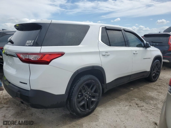 2020 Chevrolet Traverse LS with VIN 1GNERFKW1LJ280002, listed as a Copart auction lot 76082744 with 0 mi miles and Non Repairable. Bid and sale history available at carsss.com. Image 3.