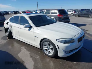 2012 BMW 5 Series 528i with VIN WBAXG5C53CDY30206, listed as a IAAI auction lot 41360358 with 36,736 mi miles. Bid and sale history available at carsss.com. Image 1.