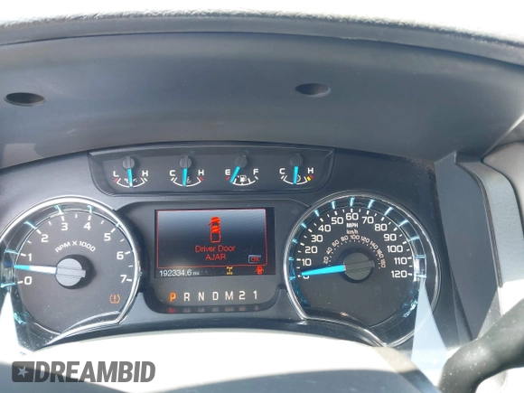 2014 Ford F-150 XL with VIN 1FTFX1CF9EFA98493, listed as a IAAI auction lot 42313850 with 192,334 mi miles and . Bid and sale history available at DreamBid. Image 7.