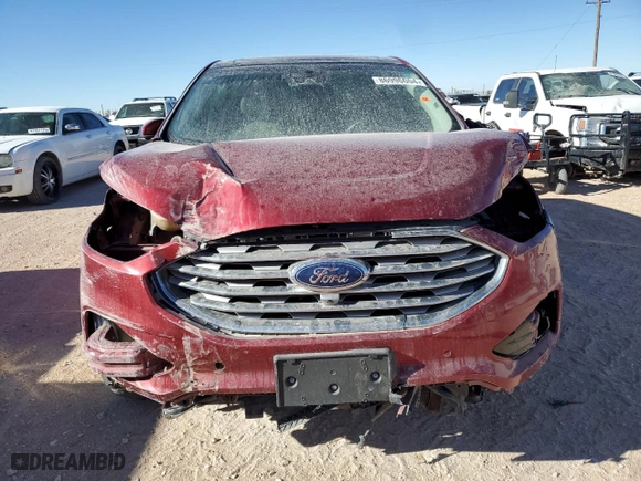 2019 Ford Edge Titanium with VIN 2FMPK3K92KBC06553, listed as a Copart auction lot 86996064 with 83,713 mi miles and Salvage Title. Bid and sale history available at carsss.com. Image 5.