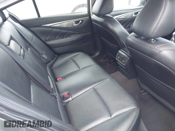 2014 Infiniti Q50 Sport with VIN JN1BV7AR5EM700230, listed as a IAAI auction lot 42445133 with 195,055 mi miles and . Bid and sale history available at DreamBid. Image 8.