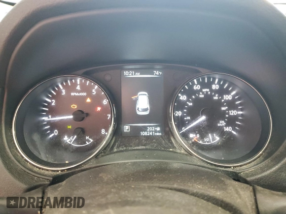 2017 Nissan Rogue SV with VIN 5N1AT2MV5HC740744, listed as a Copart auction lot 60553305 with 108,241 mi miles and Salvage title. Bid and sale history available at DreamBid. Image 9.