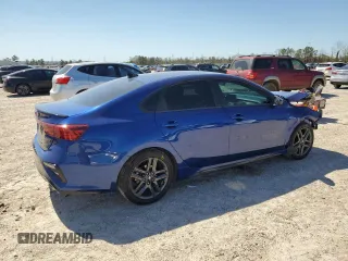 2021 Kia Forte GT-Line with VIN 3KPF34AD7ME320486, listed as a Copart auction lot 48634275 with 57,056 mi miles and Salvage Title. Bid and sale history available at carsss.com. Image 3.