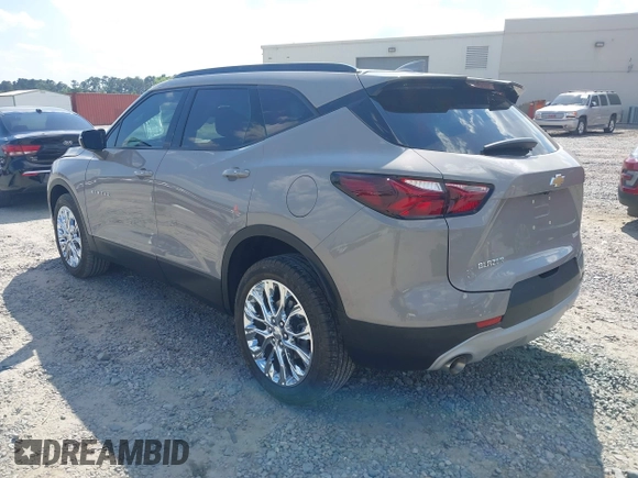 2021 Chevrolet Blazer LT with VIN 3GNKBCRS9MS582176, listed as a IAAI auction lot 42192476 with 29,863 mi miles and . Bid and sale history available at DreamBid. Image 3.