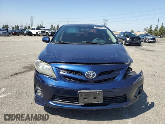 2013 Toyota Corolla L with VIN 5YFBU4EE9DP122795, listed as a Copart auction lot 55154635 with 88,853 mi miles and Salvage Title. Bid and sale history available at DreamBid. Image 5.