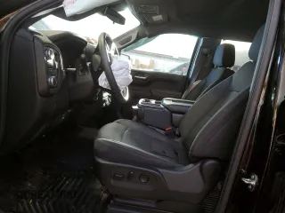 2024 GMC Sierra 1500 Pro with VIN 1GTUUAED3RZ214173, listed as a Copart auction lot 83195384 with 0 mi miles and Salvage Title. Bid and sale history available at carsss.com. Image 7.