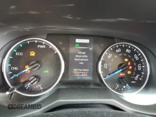2022 Toyota RAV4 Hybrid XLE with VIN 4T3RWRFV6NU061336, listed as a Copart auction lot 51602405 with 47,653 mi miles and Salvage title. Bid and sale history available at DreamBid. Image 9.