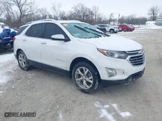 2019 Chevrolet Equinox Premier with VIN 3GNAXNEV8KL311402, listed as a IAAI auction lot 41270536 with 24,084 mi miles. Bid and sale history available at carsss.com. Image 1.