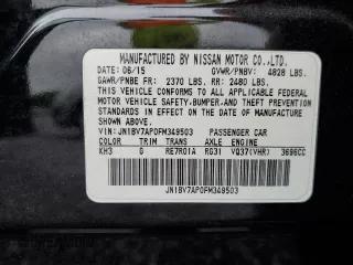 2015 Infiniti Q50 Premium z VIN JN1BV7AP0FM349503, wystawiony jako Copart lot #57766245 z przebiegiem 101 237 mil mil oraz Szkoda całkowita • Salvage title. Historia ofert i sprzedaży dostępna na DreamBid. Obrazek 12.