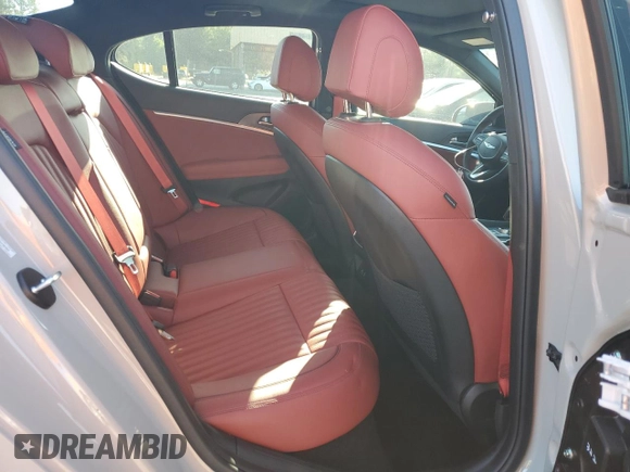 2024 Genesis G70 2.5T with VIN KMTG34SC5RU136362, listed as a Copart auction lot 47885795 with 17,283 mi miles and Salvage title. Bid and sale history available at DreamBid. Image 10.