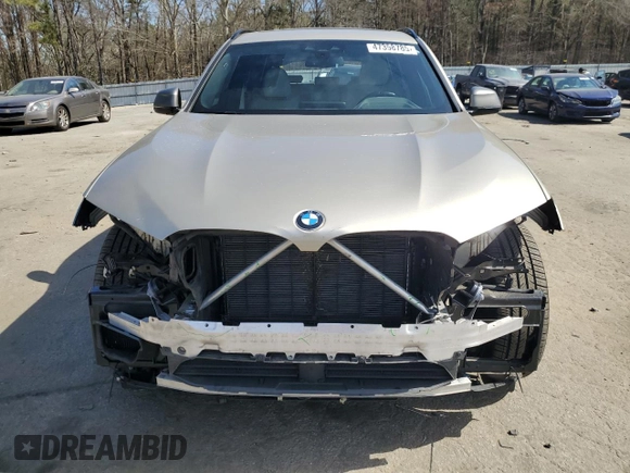 2020 BMW X3 M40i with VIN 5UXTY9C05LL304402, listed as a Copart auction lot 47358785 with 57,231 mi miles and Salvage Title. Bid and sale history available at DreamBid. Image 5.